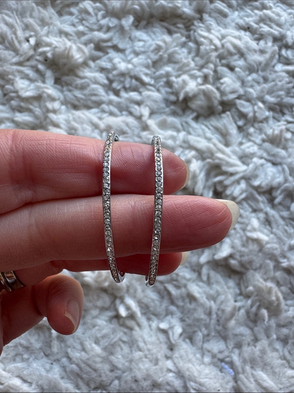 Nordstrom CZ Hoops